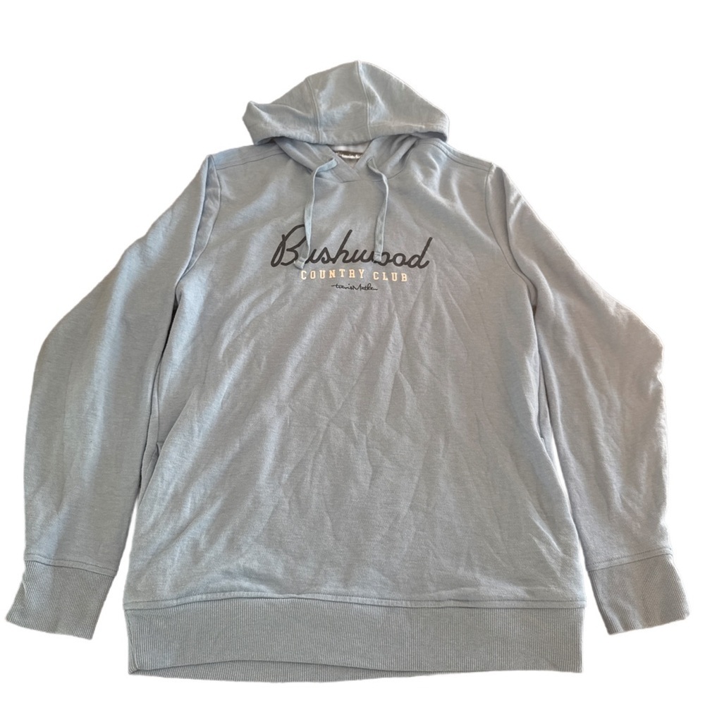 Travis Mathew Bushwood Country Club Longsleeve Hooded Sweater M Blue